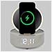 Specchio Lampada Orologio con Bluetooth 15W Colore Beige - Foto miniatura 1