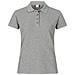 Heavy Premium Polo Ladies Grigio Melan S - Foto miniatura 1