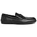 Driving Metal Bar Mocassino Pelle Scarpe Uomo Nero Eu 45, Hm0hm01473 Beh - Foto miniatura 2