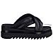 Black Leisure Open Slippers Ciabatte Sintetico E Tessile Scarpe Donna Nero Eu 41, 2-27504-20 001 - Foto miniatura 1