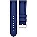 Cinturino Per Orologio In Silicone Per Panerai Luminor Marina Blue 20 Mm - Foto miniatura 2