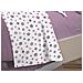 Completo Lenzuola Letto 100% Cotone Made Italy 3027 Disegno Dandy Matrimoniale Rosa - Foto miniatura 4