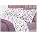 Completo Lenzuola Letto 100% Cotone Made Italy 3027 Disegno Dandy Matrimoniale Rosa - Foto miniatura 1