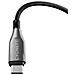 Cavo Usb-c A Usb-c 3m Ricarica Rapida Ultra Resistente, Nero / Argento - Foto miniatura 3