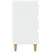 Lusso Casadino -  Comodino Con Gambe In Legno Massello Bianco 40x35x69 Cm - Foto miniatura 5