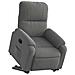 Lusso Casadino -  Poltrona A Rialzo Reclinante Elettrica Grigio Scuro Microfibra - Foto miniatura 2