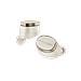 Pi8 Auricolare True Wireless Stereo (TWS) In-ear Musica e Chiamate USB tipo-C Bluetooth Base di ricarica Bianco - Foto miniatura 1
