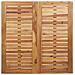 Set da Pranzo da Giardino  5 Pezzi in Legno Massello di Acacia, Tavolo da Pranzo Esterno  90x90x74.5 cm in Legno Massello di Acacia - Foto miniatura 8