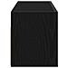 Mobile da Bagno a Parete Nero 80x25x30 cm in Legno Multistrato - Foto miniatura 7