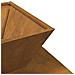 Focolare Ruggine 50 x 50 x 40 cm acciaio corten - Foto miniatura 9