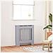 Copertura per radiatori 2 pcs Grigio 78 x 19 x 81.5 cm - Foto miniatura 2