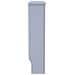 Copertura per radiatori 2 pcs Grigio 78 x 19 x 81.5 cm - Foto miniatura 5