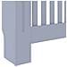 Copertura per radiatori 2 pcs Grigio 78 x 19 x 81.5 cm - Foto miniatura 6