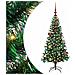 Albero di Natale artificiale con luci integrate Verde 150 cm - Foto miniatura 1