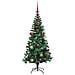 Albero di Natale artificiale con luci integrate Verde 150 cm - Foto miniatura 6