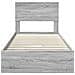 Letto con Contenitore con testiera Grigio Sonoma 90 x 200 cm - Foto miniatura 8