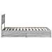Letto con Contenitore con testiera Grigio Sonoma 90 x 200 cm - Foto miniatura 9