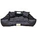 55x45 cm KINGDOG Cuccia per cani impermeabile personalizzabile Nero - Foto miniatura 3