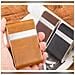 Portasigarette Medio In Pelle Pu Con Chiusura Magnetica - Contiene 20 Sigarette Slim Brown - Foto miniatura 6
