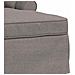 Chaise Longe con Gonna con cuscino 3 pcs Talpa Tessuto - Foto miniatura 7