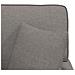 Chaise Longe con Gonna con cuscino 3 pcs Talpa Tessuto - Foto miniatura 9