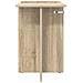 Tavolino Rovere Sonoma 35 x 40 x 55 cm Legno multistrato - Foto miniatura 5