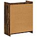 Mobile per scarpe con porta Rovere Fumo 73,5 x 36 x 92 cm - Foto miniatura 6