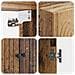 Mobiletto a muro Legno antico 66 x 34,5 x 90 cm - Foto miniatura 6