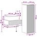 Set di mobili per il bagno 2 pz Rovere Sonoma - Foto miniatura 2