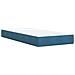 Letto ottomano con materasso Blu Scuro 90 x 190 cm Velluto - Foto miniatura 6
