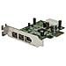 Scheda adattatore PCI Express FireWire 2b 1a 1394 a basso profilo - 3 porte - Foto miniatura 1
