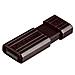 32GB Store'n'Go PinStripe Black USB Key (nero) - design rigato - connettore  - Foto miniatura 8