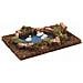 Laghetto Con Cigni 20x13x3cm Accessori Presepe - Foto miniatura 1
