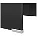 Mobile /Rialzo Porta TV in Vetro Nero 40x25x11 cm - Foto miniatura 5
