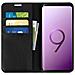 Custodia Galaxy S9 Pelle Sportellino Portafoglio Supporto Nero - Foto miniatura 3