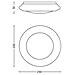 Lampada Da Soffitto A Led Myliving Cinnabar Bianco 4x1,5 W 333613117 - Foto miniatura 4