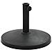 Base Per Parasole Rotonda In Poliresina 10 Kg Nera - Foto miniatura 1