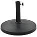 Base Per Parasole Rotonda In Poliresina 10 Kg Nera - Foto miniatura 2