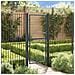 Cancello Per Giardino In Acciaio Zincato 100x250 Cm Grigio - Foto miniatura 5