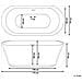 Vasca Da Bagno Freestanding Ovalle - Foto miniatura 3