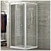 Lato Fisso Box Doccia Book Adatto Per Porta A Soffietto Book Cristallo Temprato *** Misure : 78-80xh190 Cm Trasparente - Foto miniatura 1