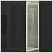 Lato Fisso Box Doccia Book Adatto Per Porta A Soffietto Book Cristallo Temprato *** Misure : 78-80xh190 Cm Trasparente - Foto miniatura 2