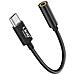 Adattatore Audio Usb-c Verso Jack 3.5mm Femmina Suono Di Qualità Nero - Foto miniatura 1