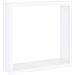 Mensole A Cubo Da Parete 3 Pz Bianco In Mdf - Foto miniatura 6