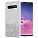 Custodia Compatibile Con Samsung Galaxy S10 Plus In Trasparente Con Glitter - Coperchio Protettivo In Silicone Tpu Flessibile Con Glitter Scintillanti - Foto miniatura 1