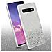 Custodia Compatibile Con Samsung Galaxy S10 Plus In Trasparente Con Glitter - Coperchio Protettivo In Silicone Tpu Flessibile Con Glitter Scintillanti - Foto miniatura 2
