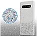 Custodia Compatibile Con Samsung Galaxy S10 Plus In Trasparente Con Glitter - Coperchio Protettivo In Silicone Tpu Flessibile Con Glitter Scintillanti - Foto miniatura 4