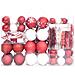 Set Addobbi Di Natale 108 Pz Rosso E Bianco - Foto miniatura 3