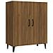 Credenza Rovere Marrone 70x34x90 Cm In Legno Multistrato - Foto miniatura 2