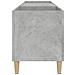 Mobile Porta Dischi Grigio Cemento 121x38x48 Legno Multistrato - Foto miniatura 5